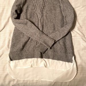 Tommy Hilfiger chunky turtleneck sweater with “layer” size small